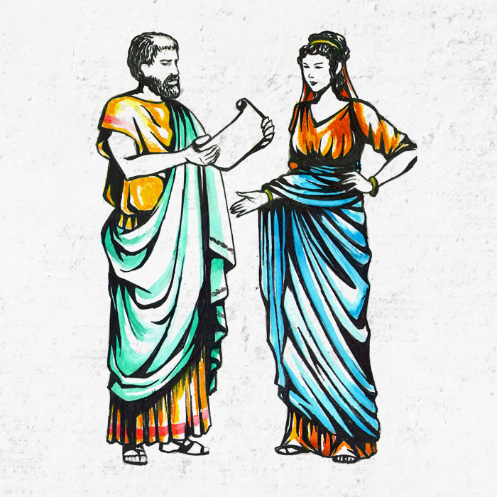 Древние греки — Валентин Постников