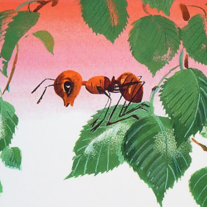 Как муравьишка спешил домой — Виталий Бианки