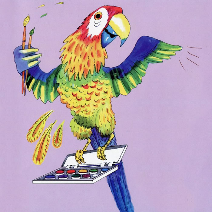 Как попугай Лори стал разноцветным — Михаил Пляцковский