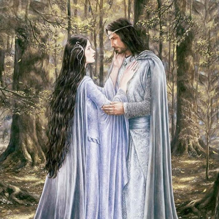 Сказание об Арагорне и Арвен — Джон Толкин