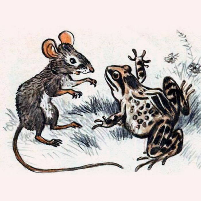 Война мышей и лягушек — Василий Жуковский
