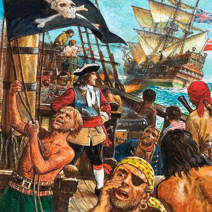 Всеобщая история пиратов — Даниэль Дефо