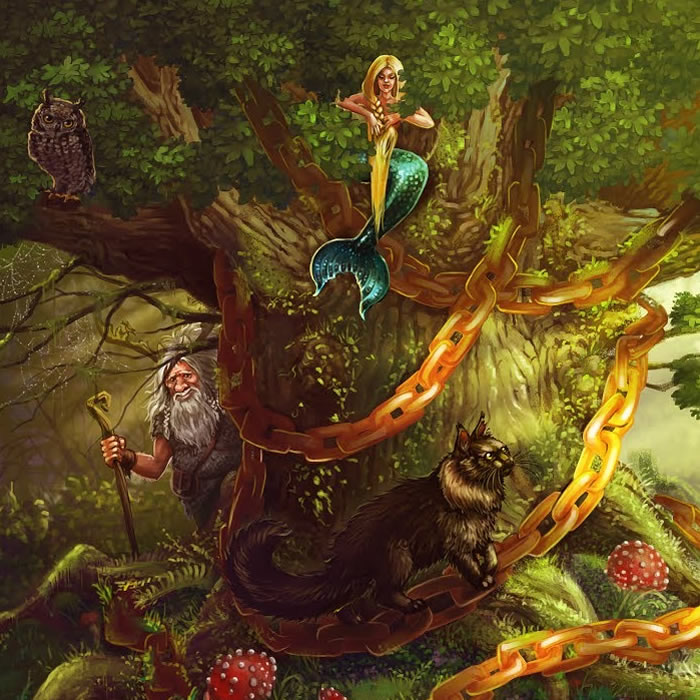 У Лукоморья дуб зеленый — Александр Пушкин