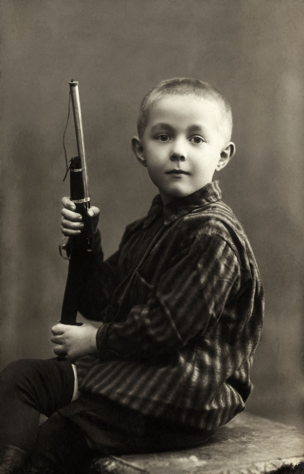 Александр Солженицын в детстве
