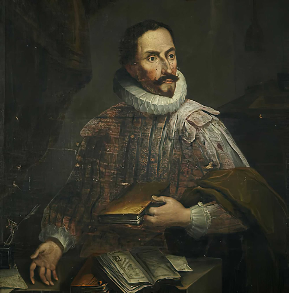 Портрет Мигель де Сервантес